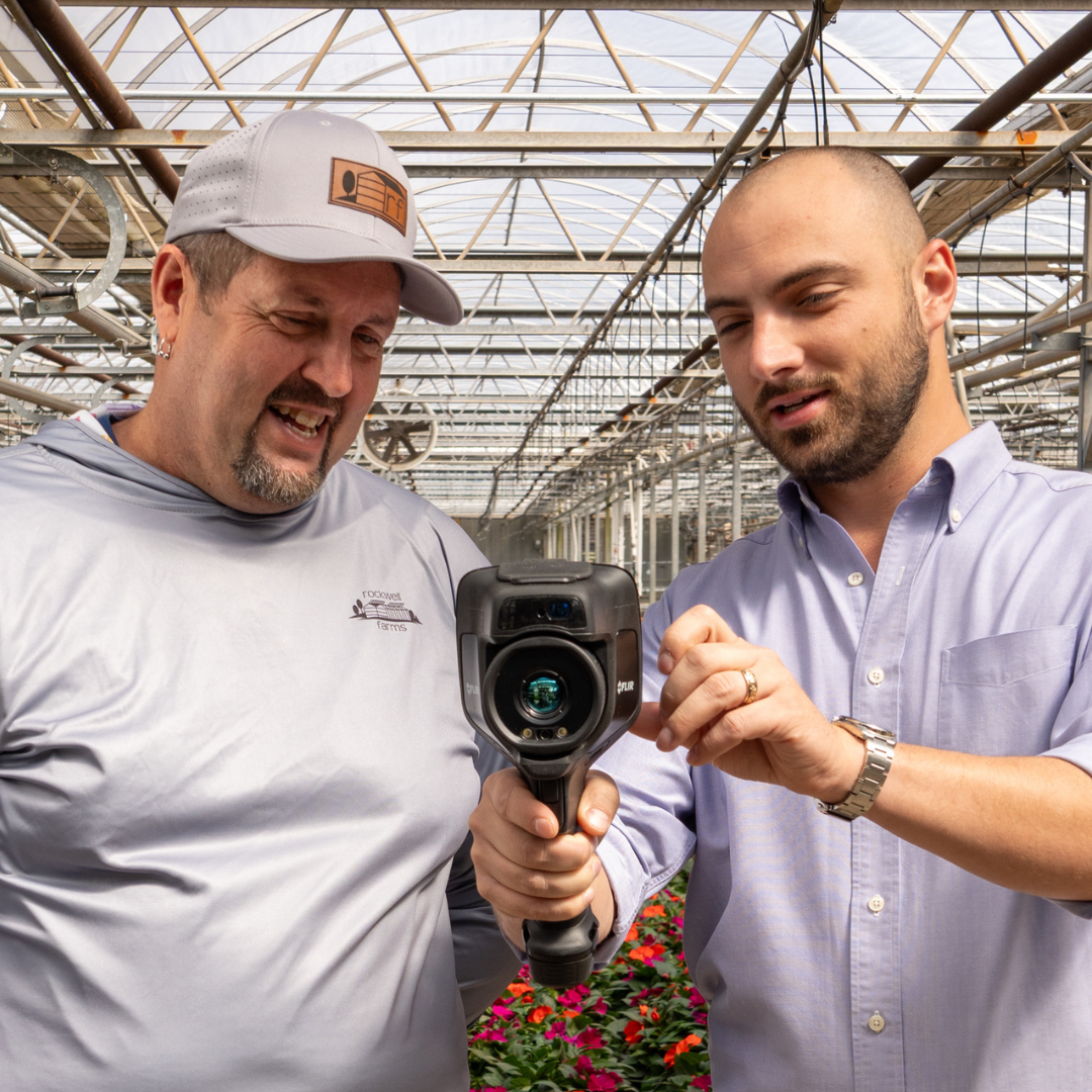 CS - Tim Gilpatrick - Rockwell Farms - Grower - Flowers - Thermal Camera CS - Tim Gilpatrick - Rockwell Farms - Grower - Flowers - Thermal Camera