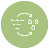 CT - Condensation Icon - Green - Circle