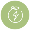 CT - Energy Savings Icon - Green - Circle